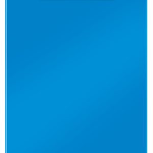 Clipboard LEITZ WOW, simplu, PS, A4, 100 coli, albastru