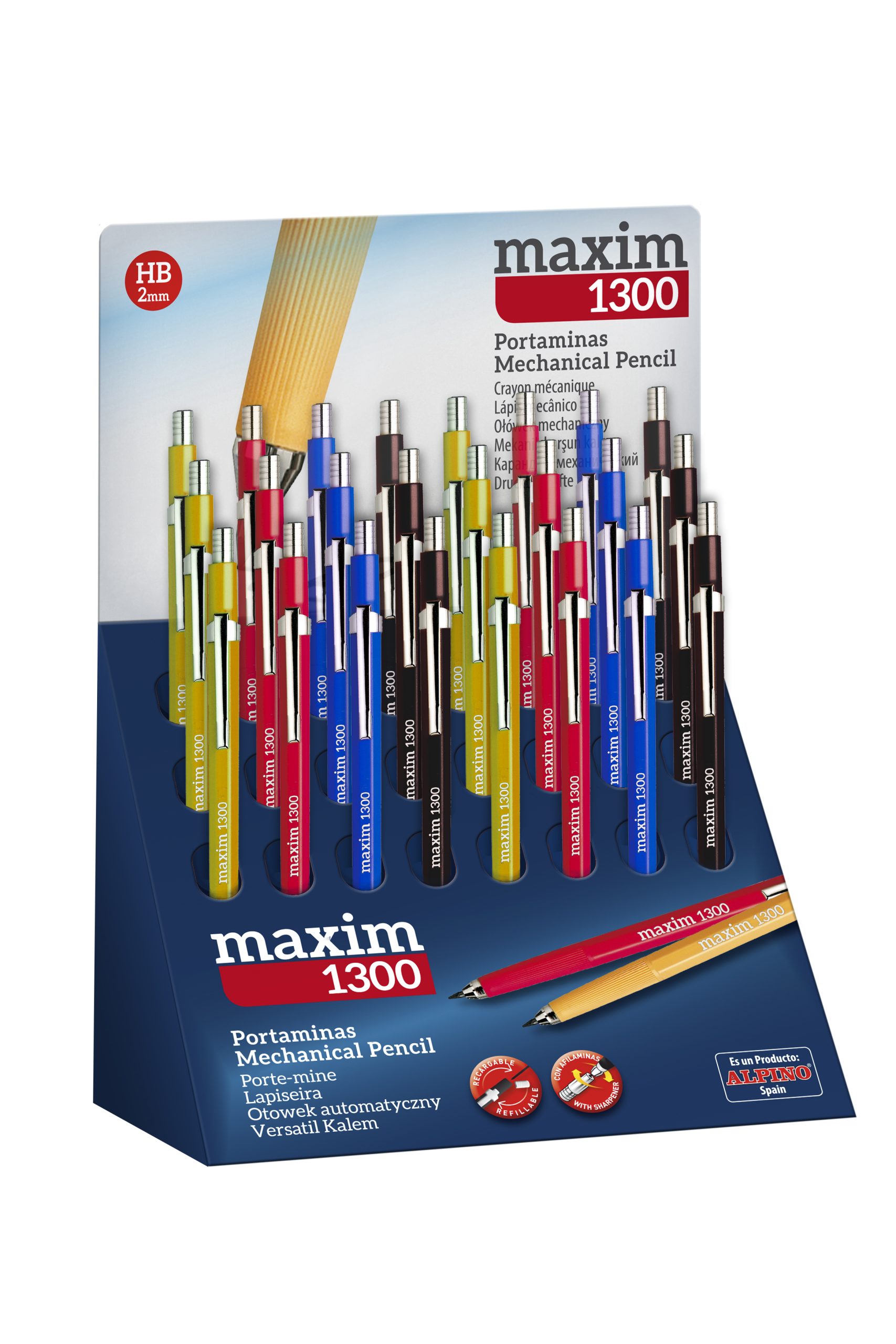Creion mecanic 2mm, ALPINO Maxim 1300