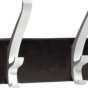 Cuier de perete, cu 2 agatatori metalice, UNILUX Cypres