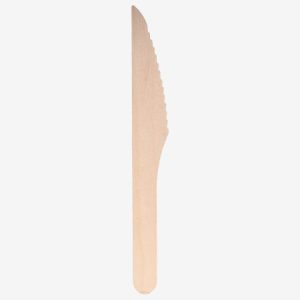 Cutite din lemn, 100 buc/set