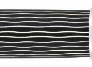 Stilou Diplomat Excellence A plus, cu penita M, din otel inoxidabil - Wave Guilloche Lapis Black