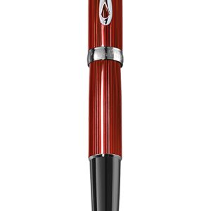 Stilou DIPLOMAT Excellence A2, cu penita M, aurita 14kt. - Sky Line Red