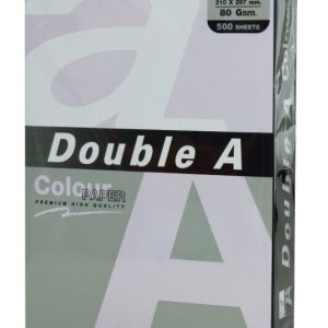 Hartie color pentru copiator A4, 80g/mp, 500coli/top, Double A - pastel lavender