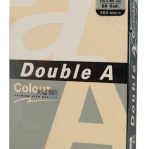 Hartie color pentru copiator A4, 80g/mp, 500coli/top, Double A - gold intens