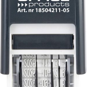 Datiera ISO, cerneala neagra, format an/luna/zi, Office Products