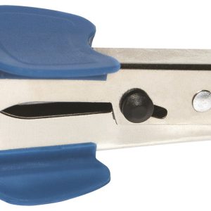 Decapsator metalic, cu mecanism de blocare, DONAU - accesorii albastre