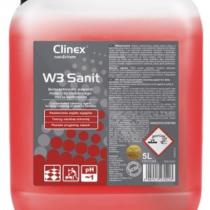 CLINEX W3 Sanit, 5litri, detergent lichid, concentrat, pt. curatarea obiectelor sanitare, toaletelor