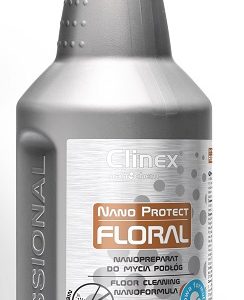 CLINEX NanoProtect Floral, 1 litru, detergent lichid pentru curatare pardoseli, cu particule silicon
