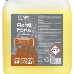 CLINEX Floral Forte, 5 litri, detergent lichid, concentrat, pentru curatare pardoseli