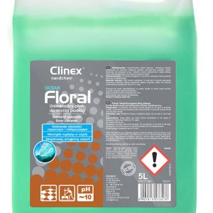 CLINEX Floral Ocean, 5 litri, detergent lichid pentru curatarea pardoselilor