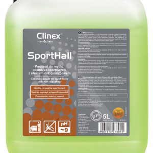 CLINEX SportHall, 5 litri, detergent lichid, pentru curatare pardoseli sali de sport, anti-derapant