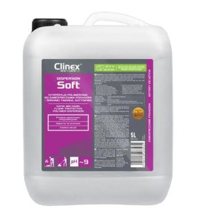 CLINEX Dispersion SOFT, 5 litri, detergent pentru curatare, polisare si stralucire suprafete diverse