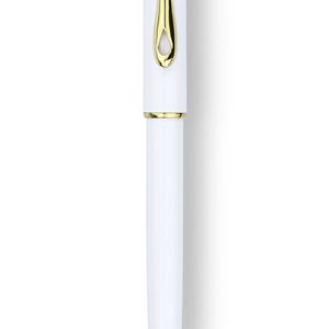 Creion mecanic 0.5mm Diplomat Traveller - snow white gold