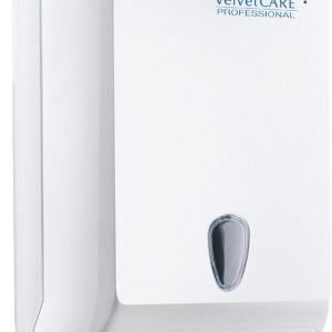Dispenser servetele ZZ, material ABS, VELVET Professional - alb