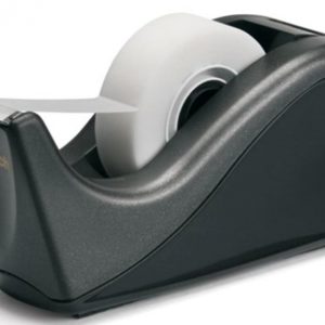 Dispenser banda adeziva, banda 19mm x 33m inclusa, 3M - SCOTCH C60 - negru