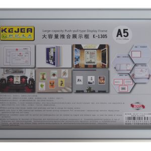 Display nume din plastic, 210 x 148mm, KEJEA - gri