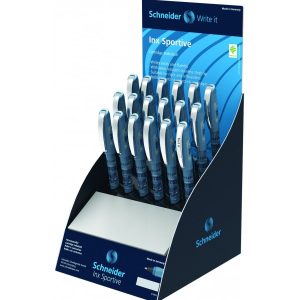 Display SCHNEIDER Inx Sportive, 17 stilouri + tester - design biker