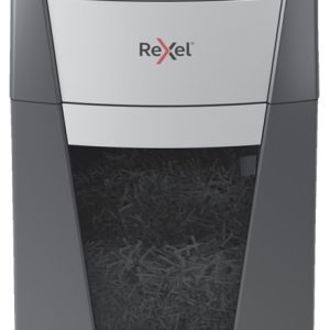 Distrugator documente automat REXEL OPTIMUM 225X, P4, cross-cut (confeti), 225 coli, cos 60l, negru-