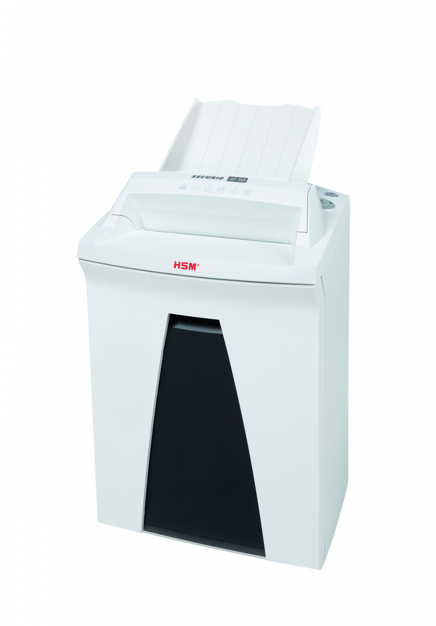 Distrugator documente automat HSM Securio AF350, 8-10 coli, cross cut (1.9 x 15mm), securitate 5