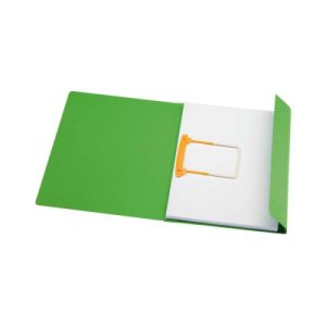 Dosar carton color cu alonja arhivare de mare capacitate, DJOIS Secolor - verde