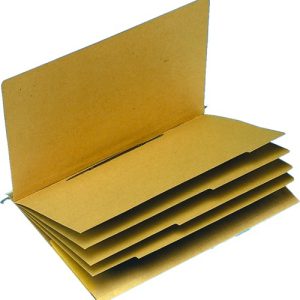 Dosar suspendabil cu sina, 4 separatoare, bagheta metalica, ELBA Vertic - kraft