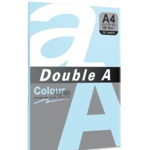 Hartie color pentru copiator A4, 80g/mp, 25coli/top, Double A - pastel ocean