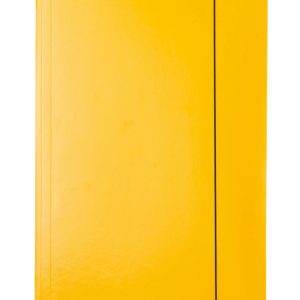 Mapa cu elastic ESSELTE Economy, carton, A4, galben