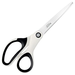 Foarfece pentru birou LEITZ WOW Titanium, 205 mm, alb