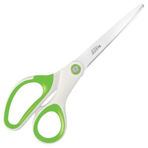 Foarfece pentru birou LEITZ WOW Titanium, 205 mm, verde
