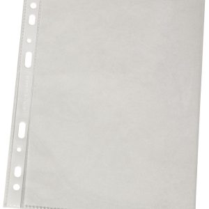 Folie protectie pentru documente A4, 120 microni, 100 folii/set, Q-Connect - transparenta