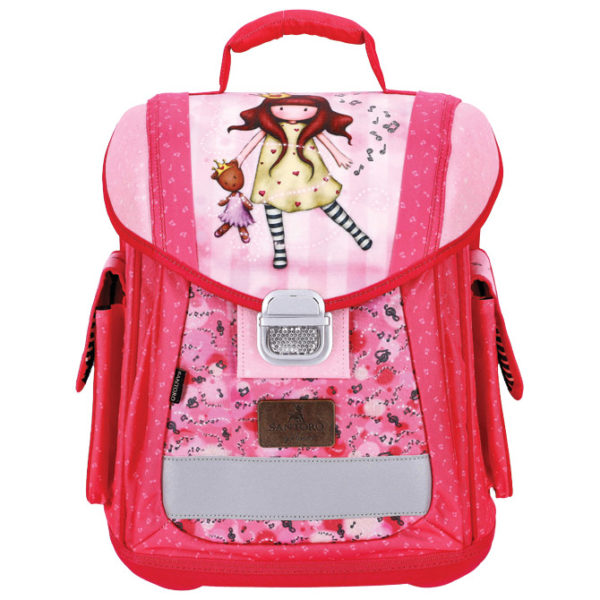 Rucsac de scoala ergonomic, inchidere metalica - Gorjuss Princesses