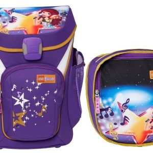 Ghiozdan scoala Explorer + sac sport, LEGO Core Line - design mov Friends PopStar