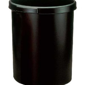 Cos de birou pentru hartii, 18 litri, HAN Grip - negru