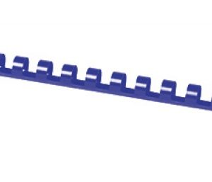 Inele plastic 12 mm, max 95 coli, 100buc/cut, Office Products - albastru