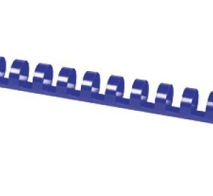 Inele plastic 14 mm, max 115 coli, 100buc/cut, Office Products - albastru