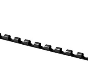 Inele plastic 6 mm, max 25 coli,100buc/cut, Office Products - negru