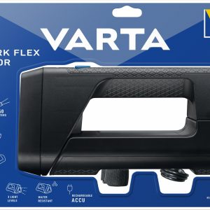 Lanterna LED reincarcabila Varta Work Flex BL30R, 550lm, 3 moduri iluminare, indicator baterie, IPX4