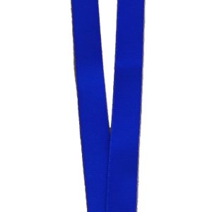 Lanyard textil, 15mm latime,clip retractabil, KEJEA - albastru