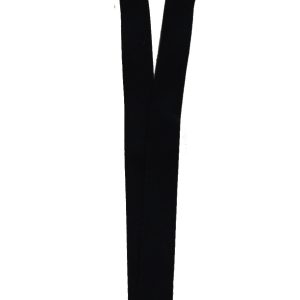 Lanyard textil, 15mm latime,sliding clip, KEJEA - negru