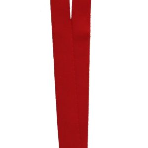 Lanyard textil, 15mm latime,sliding clip, KEJEA - rosu