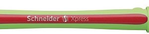 Liner SCHNEIDER Xpress, rubber grip, varf fetru 0.8mm - rosu