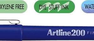 Liner ARTLINE 200, varf fetru 0.4mm - albastru