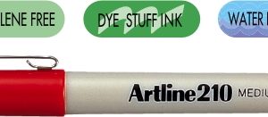 Liner ARTLINE 210, varf fetru 0.6mm - rosu