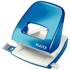 Perforator metalic LEITZ WOW 5008 NeXXt Series, 30 coli, albastru