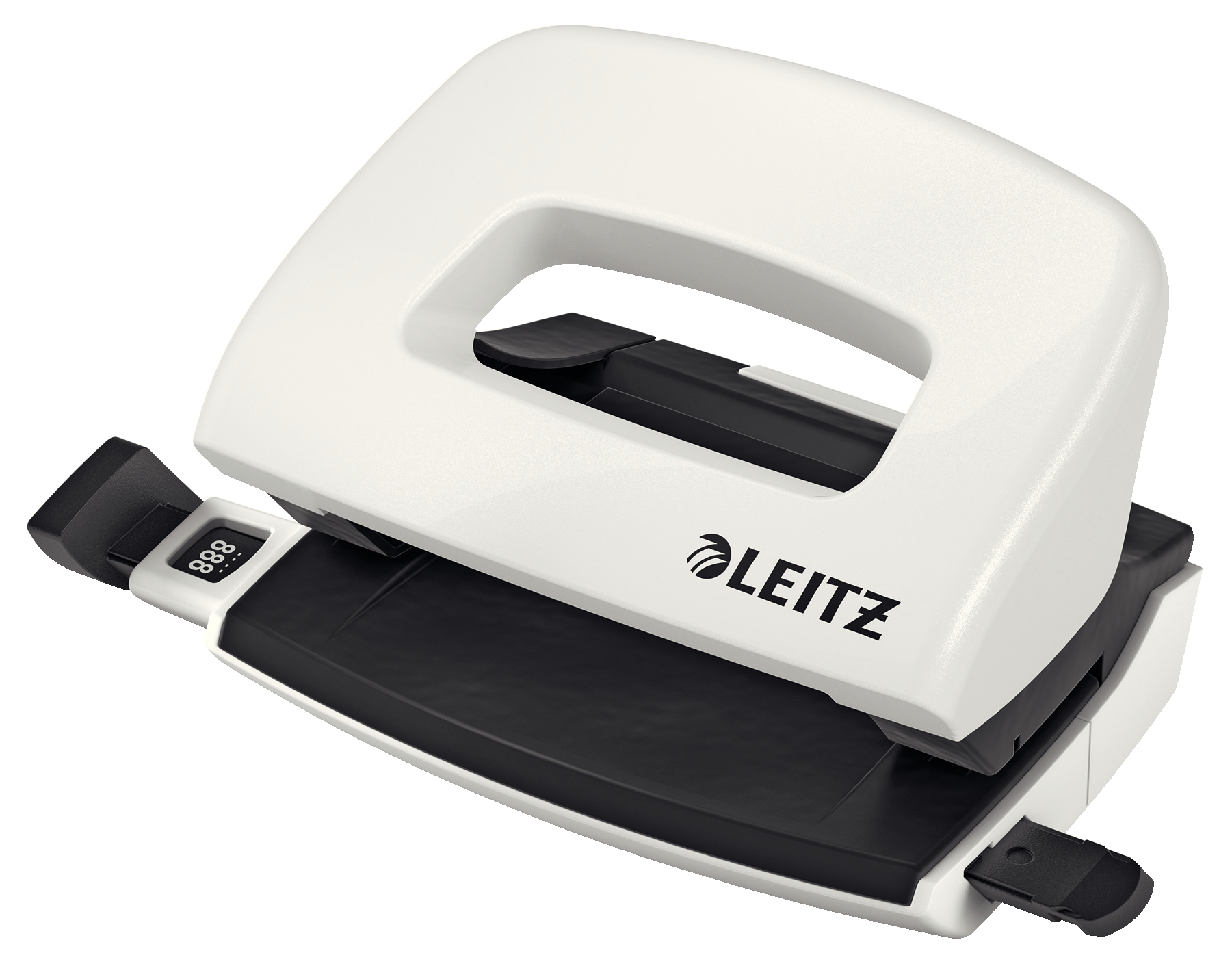 Perforator metalic LEITZ WOW 5060 MINI NeXXt Series, 10 coli, alb