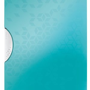 Dosar cu clip LEITZ WOW ColorClip, PP, A4, 30 coli, turcoaz