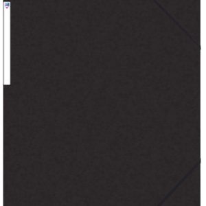 Mapa A3, carton MultiStrat 390g/mp, cu elastic pe colturi, OXFORD Top File - negru