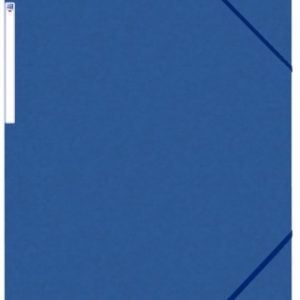 Mapa A3, carton MultiStrat 390g/mp, cu elastic pe colturi, OXFORD Top File - albastru