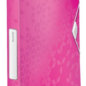 Mapa Jumbo LEITZ WOW, PP, A4, 250 coli, roz