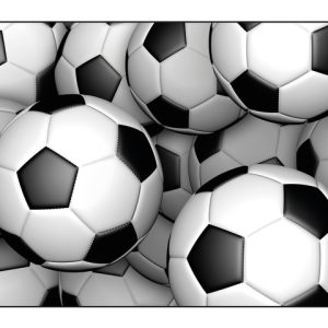 Mapa birou 38 x 58 cm, KANGARO - imagine mingi de fotbal